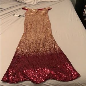 Beautiful floor length formal gown
